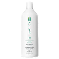 Biolage Cool Mint Shampoo - Balancing Shampoo for Oily Scalp, Gently Cleanses, Refreshes & Helps Balance, Mint & Glycerin, Vegan & Paraben-Free