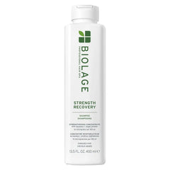 Biolage Strength Recovery Shampoo - Reduces Breakage & Detangles, Instantly Strengthens and Moisturizes, For Damaged Hair, With Olive Squalane & Vegan Proteins, Paraben & Mineral Oil-Free