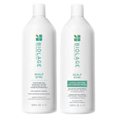 Biolage Scalp Sync Anti-Dandruff Shampoo & Universal Conditioner Set - Targets Dandruff, Controls The Appearance of Flakes & Relieves Scalp Irritation, Scalp Treatment System, Paraben-Free, Vegan