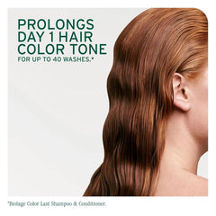Biolage Color Last Shampoo - For Color-Treated Hair, Gently Cleanses, Nourishes, Strengthens, Hydrates and Adds Shine, Soybean Oil & Stearic Acid, Paraben & Mineral Oil-Free, Vegan