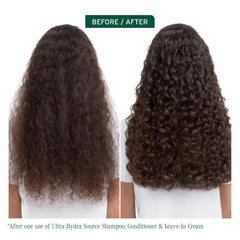 Biolage Ultra Hydra Source Shampoo & Conditioner Set - Renews Hair's Moisture and Deeply Conditions With Frizz Control and Added Shine, For Very Dry Hair, Silicone-Free & Vegan