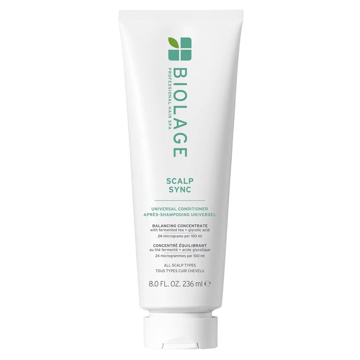 Biolage Scalp Sync Universal Conditioner - Nourishing & Hydrating for All Scalp Types, Lightweight Moisturizing & Conditioning, Fermented Tea Blend & Glycolic Acid, Vegan & Paraben-Free