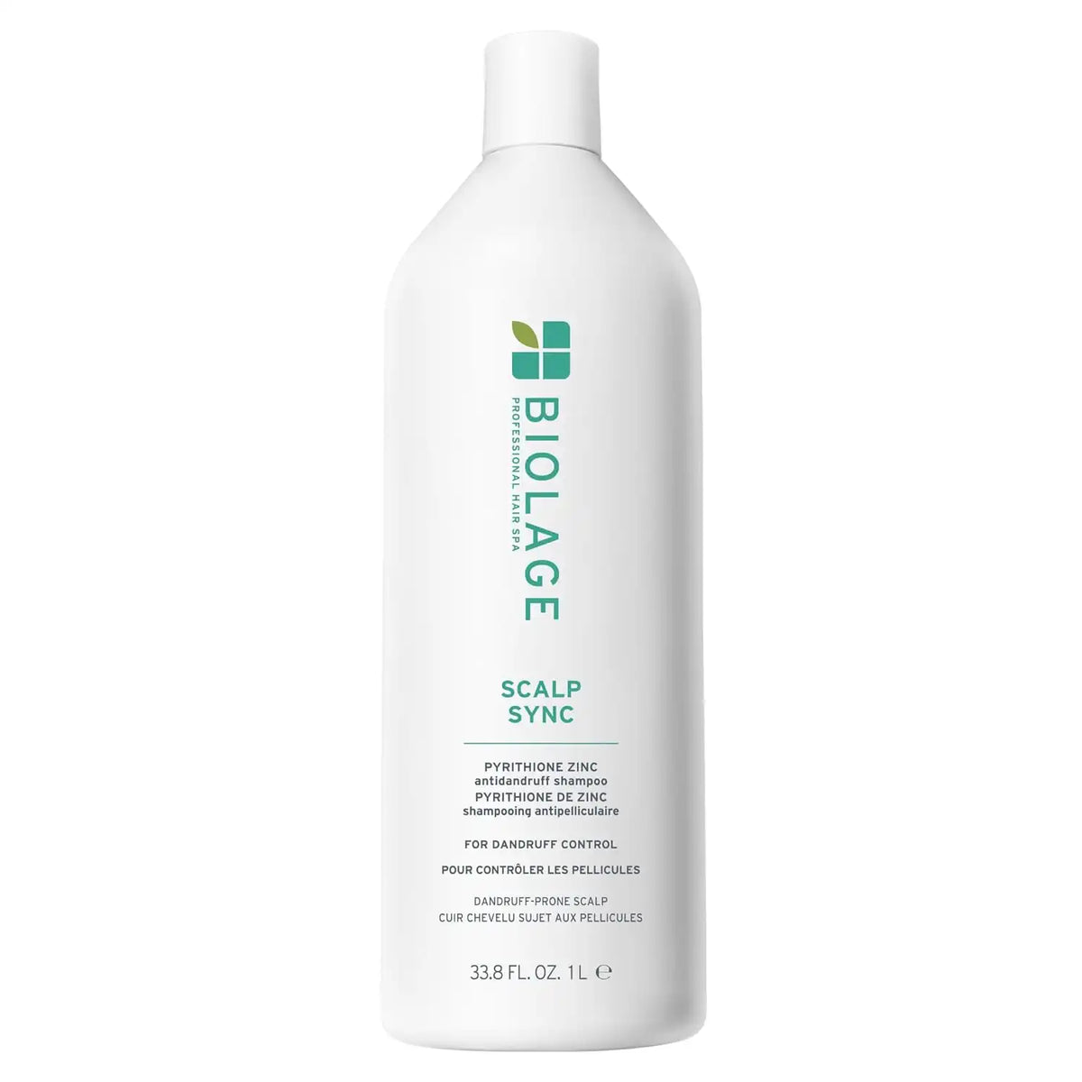 Biolage Scalp Sync Anti-Dandruff Shampoo - Controls Itchy Scalp, Deeply Cleanses Hair, Moisturizing Shampoo For Dandruff Relief, For Scalp and Hair Health, Vegan & Cruelty-Free