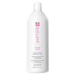 Biolage Color Last Purple Shampoo - pH Balancing Shampoo for Color-Treated Blonde Hair, Neutralizes Brass & Unwanted Warm Tones, Violet Pigments, Vegan, Paraben-Free, Packaging May Vary