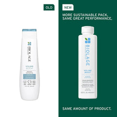 Biolage Volume Boost Shampoo & Conditioner Set - Lightweight Volume & Shine, Gently Cleanses and Plumps Hair, For Fine Hair, Paraben & Silicone-Free
