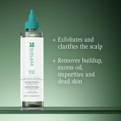 Biolage Scalp Sync Purifying Concentrate - For All Scalp Types, Exfoliating & Clarifying Treatment, Removes Buildup, Refreshing & Reinvigorating, Fermented Tea Blend & Glycolic Acid