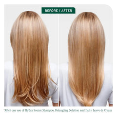 BIOLAGE Hydra Source Detangling Solution - For Dry Hair, Detangles & Controls Static For Less Frizz & Fly-Aways, Paraben-Free